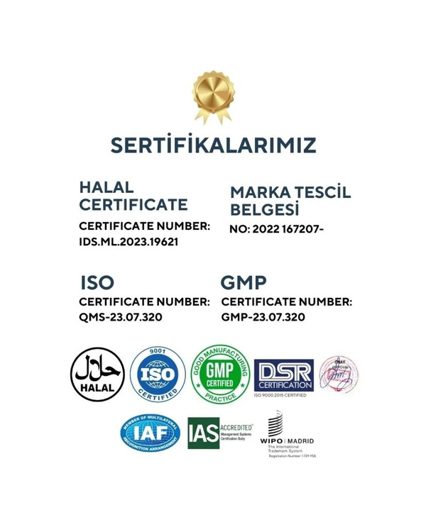 certificate ها و گواهینامه های ویتاسیل