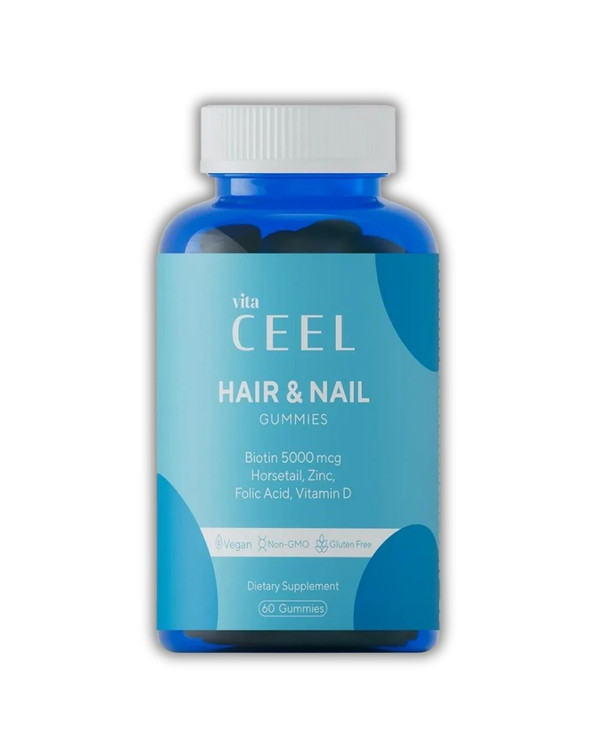 مکمل جویدنی وگان ویتامین مو و ناخن ویتاسیـل – حاوی بیوتین 5000، ویتامین D، زینک، اسید فولیک و دماسب