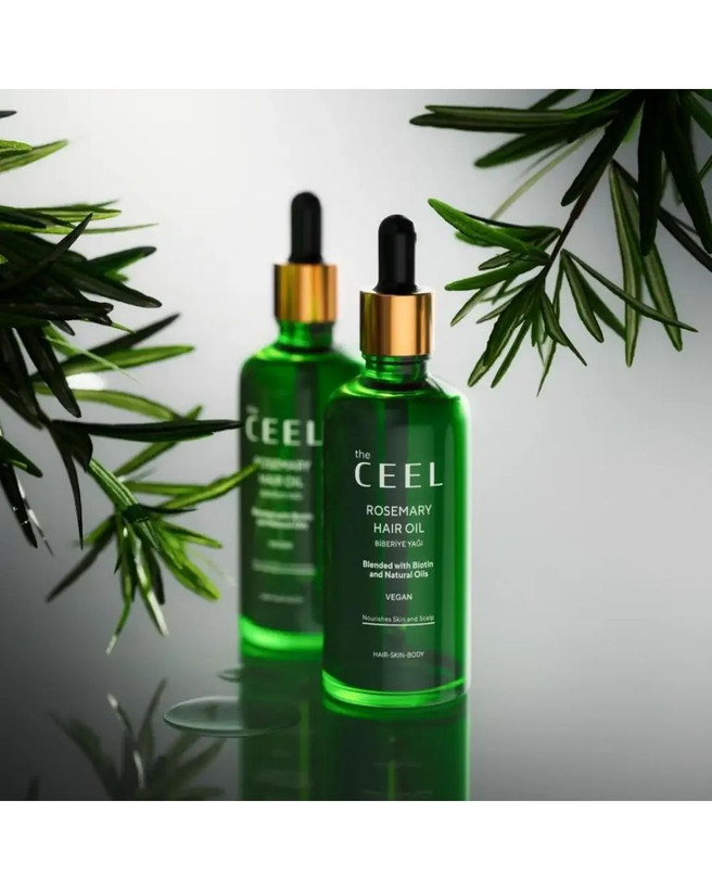 THE CEEL Rosemary Hair Oil Complex | Biotin, Castor Oil, Vitamin E 50 ML