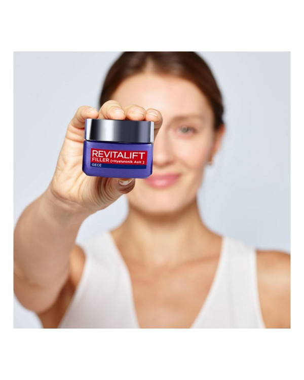 کرم شب ضدچروک و پرکننده خطوط لورآل Revitalift Filler