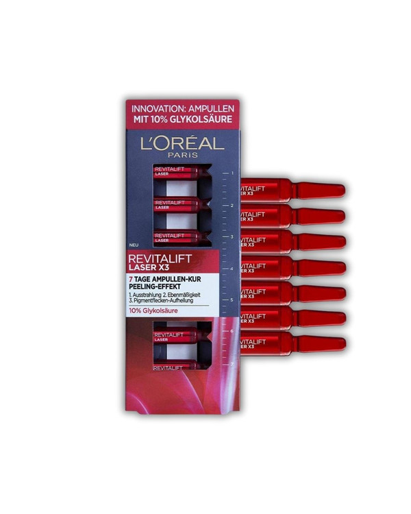 آمپول ضدچروک و جوانساز لورال رویتالیفت لیزر X3 با اثر پیلینگ – ۷ عددی