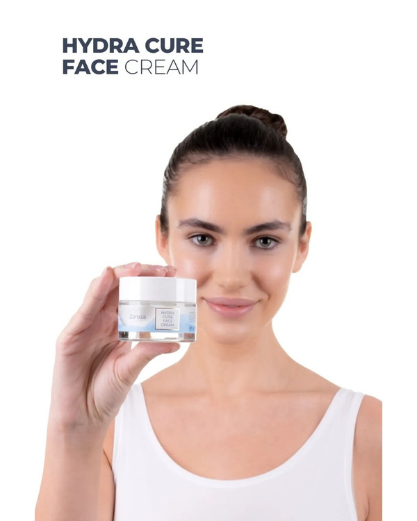 کرم آبرسان فوقالعاده زاروزا | ZAROZA با هیالورونیک اسید و B5 – آبرسانی ۷۲ ساعته – حجم 50 میل
