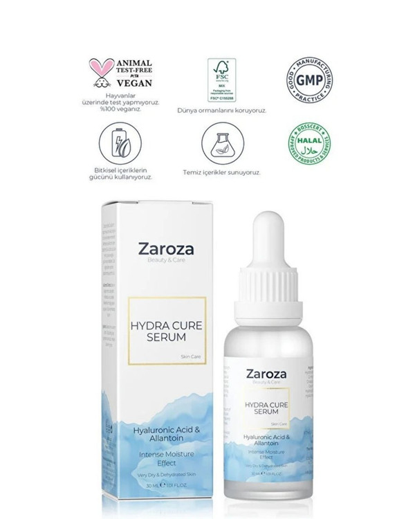 سرم آبرسان هیالورونیک اسید با آلانتوئین زاروزا | ZAROZA
