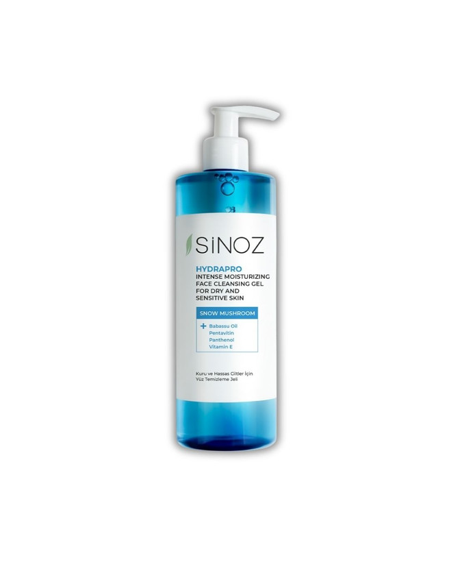 ژل شستشوی صورت مرطوبکننده برای پوست خشک و حساس Sinoz HydraPro| سینوز – حجم 400 میل