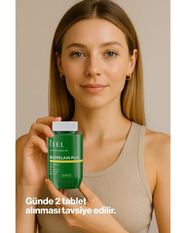 بروملین پلاس ویتا سیل | Vita Ceel ــ مکمل ضد نفخ و لاغری با آنزیم آناناس، کورستین و NAC ــ 60 عددی