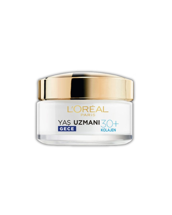 کرم شب ضد چروک و آبرسان LOréal | لورآل پاریس Age Expert 30+