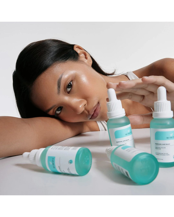 ست مراقبتی تسکین دهنده و آبرسان قوی پوست حساس ویویفای | WIWIFY _ مرطوب کننده 24 ساعته + ژل شستشوی صورت + سرم هیالورونیک اسید