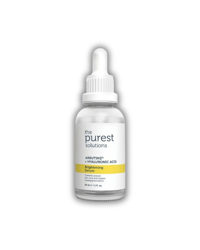 سرم آربوتین ۲٪ + هیالورونیک اسید پیورست | The Purest Solutions ـ ضد لک و روشن کننده قوی