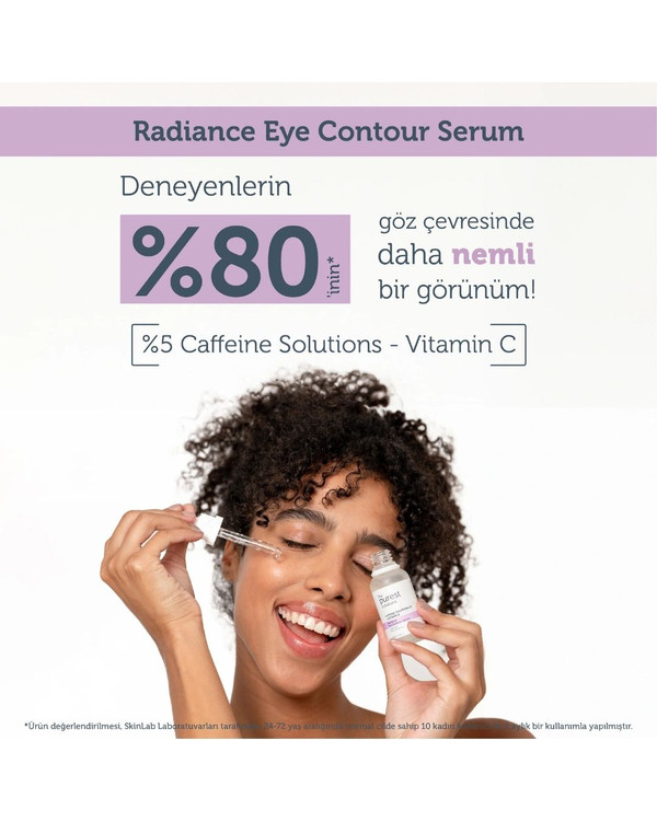 سرم دور چشم ضد پف و تیرگی پیورست | The Purest Solutions ـ 5% کافئین + ویتامین C