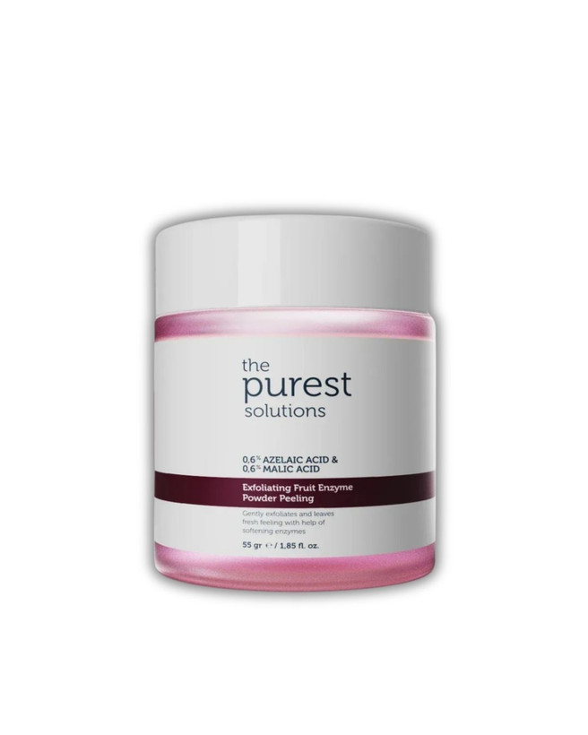 پودر لایهبردار و روشنکننده آنزیمی پیورست | The Purest Solutions ـ روشن کننده قوی ، ضدجوش سرسیاه