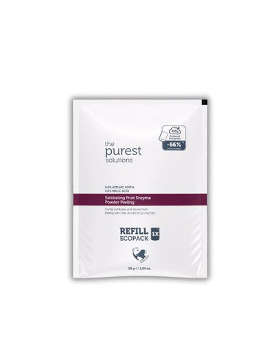 بسته اقتصادی و جایگزین پودر لایهبردار و روشنکننده آنزیمی پیورست | The Purest Solutions ـ روشن کننده قوی ، ضدجوش سرسیاه