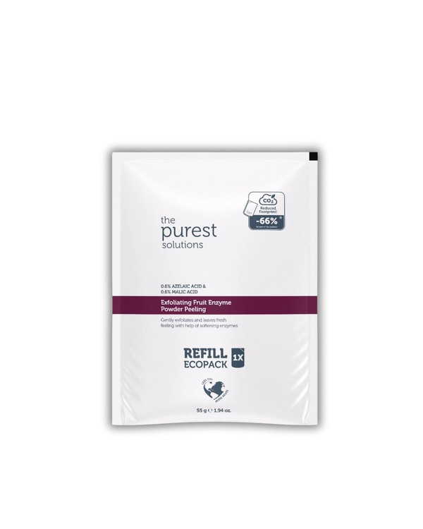 بسته اقتصادی و جایگزین پودر لایهبردار و روشنکننده آنزیمی پیورست | The Purest Solutions ـ روشن کننده قوی ، ضدجوش سرسیاه