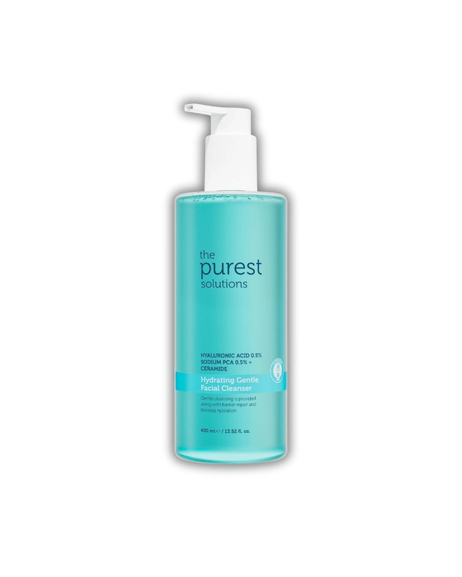 ژل شستشوی صورت پیورست | The Purest Solutions حاوی هیالورونیک اسید ـ ترمیمکننده سد دفاعی و مرطوبکننده برای پوست خشک و مختلط