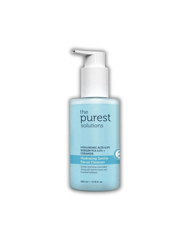 ژل شستشوی صورت پیورست | The Purest Solutions حاوی هیالورونیک اسید ـ ترمیمکننده سد دفاعی و مرطوبکننده برای پوست خشک و مختلط
