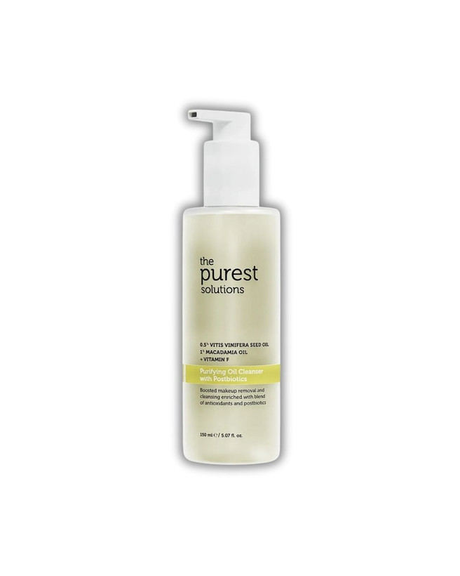 روغن پاککننده (Cleansing Oil) پیورست | The Purest Solutions با کمپلکس پستبیوتیک: پاکسازی چندمنظوره و تقویت سد دفاعی پوست