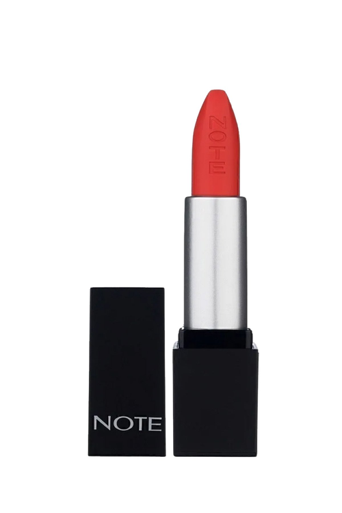 رژلب جامد Note Mattever نوت با ماندگاری بالا | رنگ 16 Me Grenadine (مرجانی گرم نیمه مات)