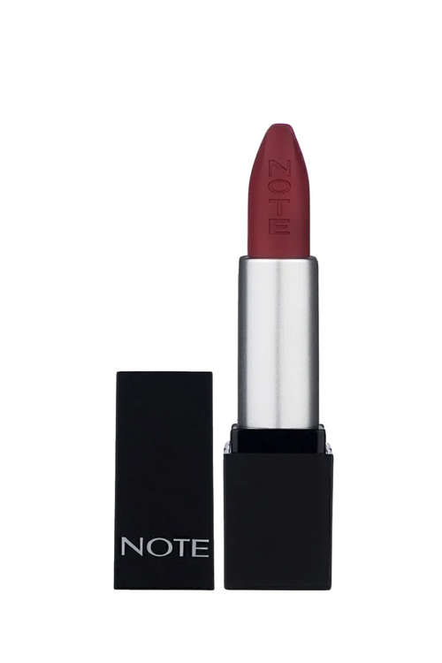 رژلب جامد Note Mattever نوت با ماندگاری بالا | رنگ 12 Wine Tasting Red (شرابی عمیق نیمه مات)