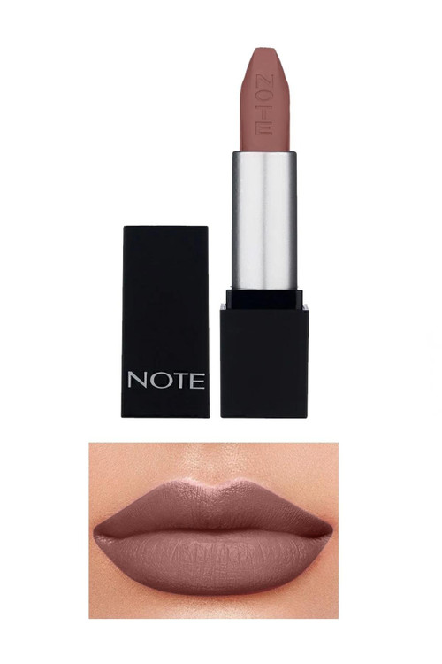 رژلب جامد Note Mattever نوت با ماندگاری بالا | رنگ08 Unconventional Rose (رز چرک نیمه مات)