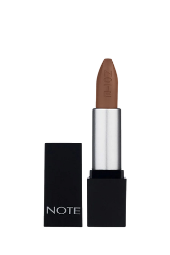 رژلب جامد Note Mattever نوت با ماندگاری بالا | رنگ 02 Spring Dress (قهوهای نیمه مات)