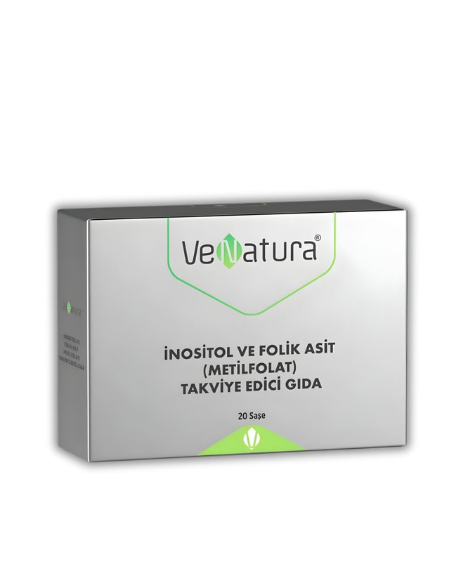 ساشه اینوزیتول و متیلفولات وناتورا (VeNatura) | فرمول تخصصی بهبود PCOS و رفع مقاومت به انسولین