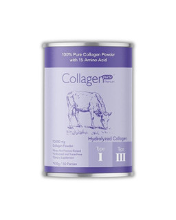 مکمل کلاژن ( حاوی 10 گرم کلاژن هیدرولیز شده ) کلاژن فورته | Collagen Forte Platinum – کلاژن خالص و قوی ، ضدچروک قوی و رفع شل شدگی پوست ، تقویت مو، ناخن و مفاصل ـ 500 گرمی