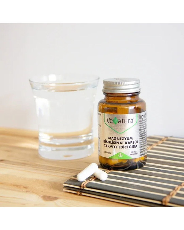 مکمل منیزیم بیسگلیسینات وناتورا | VeNatura ـ جذب بالا، حمایت از عضلات، اعصاب، قلب و بهبود خواب ، 60 عددی