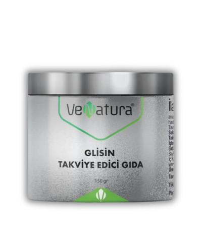 پودر گلیسین وناتورا | VeNatura ـ بهبود خواب و رفع مشکل بی خوابی ، آرامش ذهن, کاهش استرس, ریکاوری عضلات, تمرکز ذهنی ـ 150 گرمی