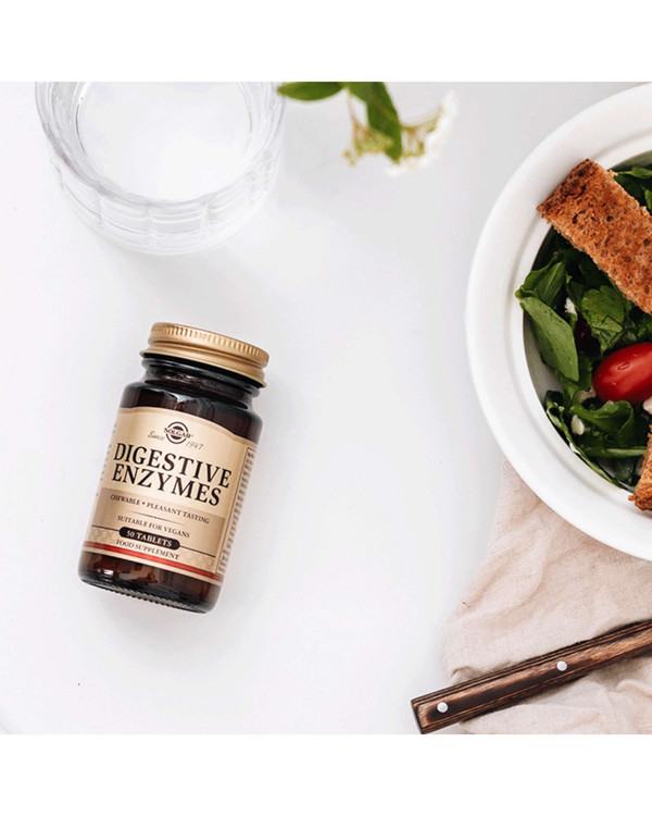 مکمل آنزیمهای گوارشی سولگار | Solgar اصل ـ حمایت گوارش, آنزیم هضم, سلامت روده, کاهش نفخ, هضم آسان غذا