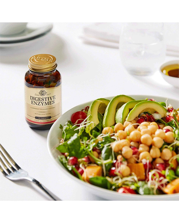 مکمل آنزیمهای گوارشی سولگار | Solgar اصل ـ حمایت گوارش, آنزیم هضم, سلامت روده, کاهش نفخ, هضم آسان غذا