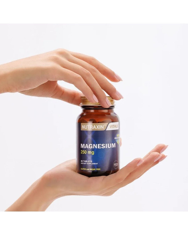 مکمل منیزیم سیترات نوترکسین | Nutraxin ـ رفع یبوست و تعادل الکترولیت ، بهبود گوارش 60 عددی
