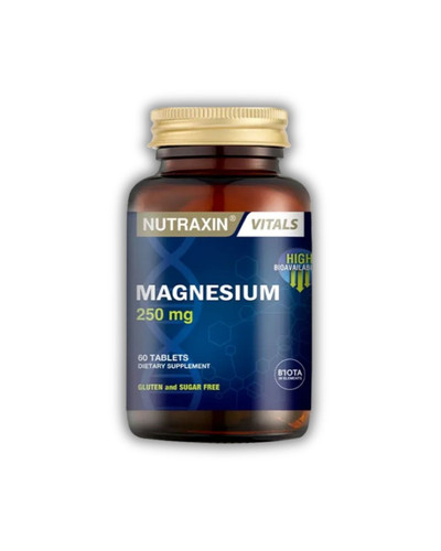 مکمل منیزیم سیترات نوترکسین | Nutraxin ـ رفع یبوست و تعادل الکترولیت ، بهبود گوارش 60 عددی