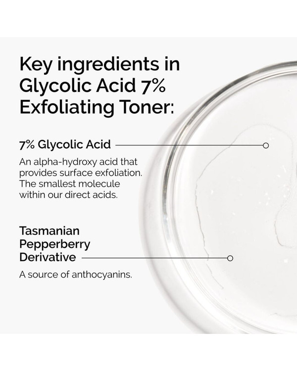 تونر ۷٪ گلیکولیک اسید اوردینری | The Ordinary اورجینال ـ روشنکننده پوست، صافکننده بافت پوست، ضد تیرگی و لک ریز، ۱۰۰ میلیلیتر