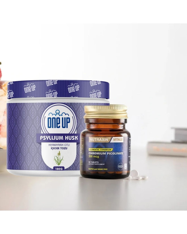 پک کاهش وزن – کنترل اشتها و استفاده از چربیهای ذخیره (Chromium + Psyllium)