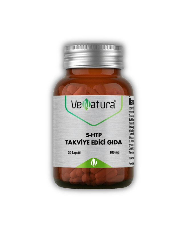 کپسول 5-HTP وناتورا | VeNatura 100mg - تنظیم خلق، کاهش استرس و آرامش ذهن