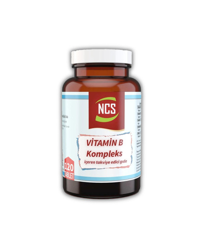 مکمل ب کمپلکس NCS - فرمول کامل ویتامین های گروه B ، حاوی کولین و اینوزیتول- ۱۲۰ عددی