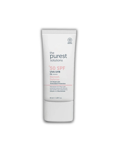 ضدآفتاب رنگی ضدلک SPF50 پیورست | The Purest Solutions درمان + پوشش در یک قدم