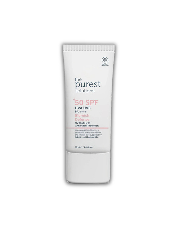 ضدآفتاب رنگی ضدلک SPF50 پیورست | The Purest Solutions درمان + پوشش در یک قدم