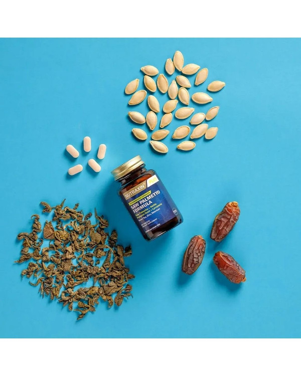 مکمل ساوپالمتو ( گیاه نخل اره ای ) نوتراکسین | NUTRAXIN - ضد ریزش موی هورمونی ، DHT بلاکر و تقویت ریشه مو