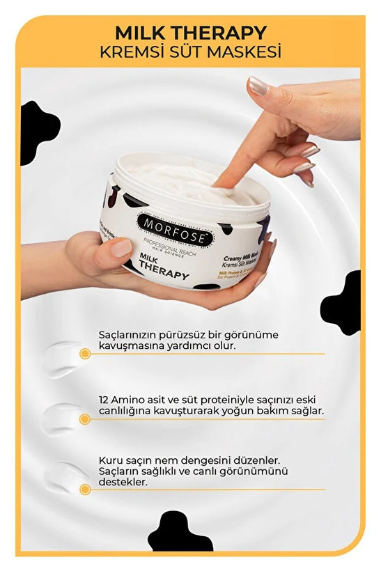 Morfose Milk Therapy Hair Mask 500 ml