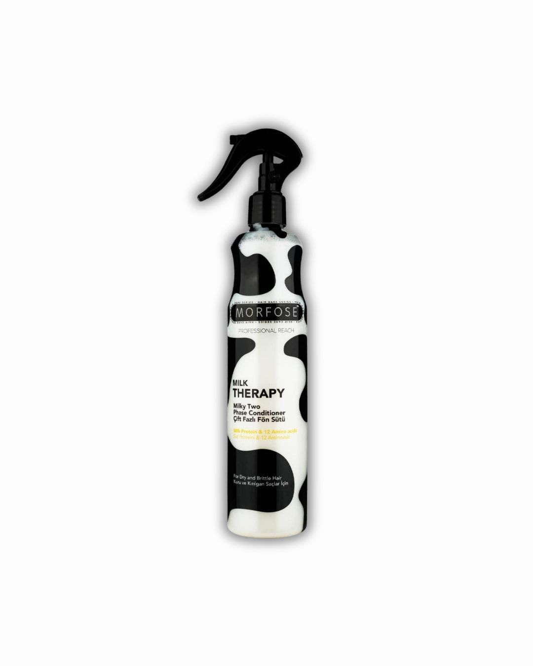 Morfose Milk Therapy Dual Phase Hair Care Blow Dry Water 240 ml - Anti-Hair Loss, Nourishing, Protective Effect