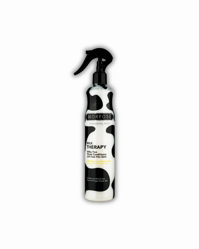 Morfose Milk Therapy Dual Phase Hair Care Blow Dry Water 240 ml - Anti-Hair Loss, Nourishing, Protective Effect
