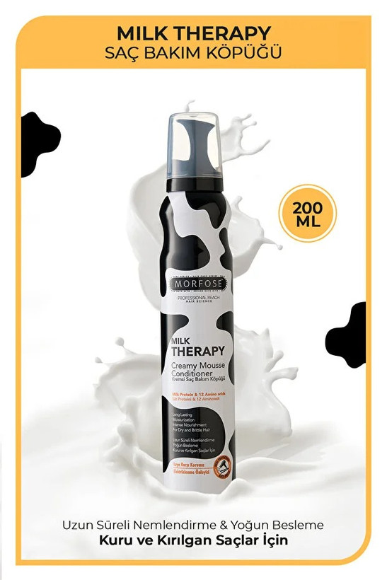Morfose Milk Therapy Creamy Hair Mousse