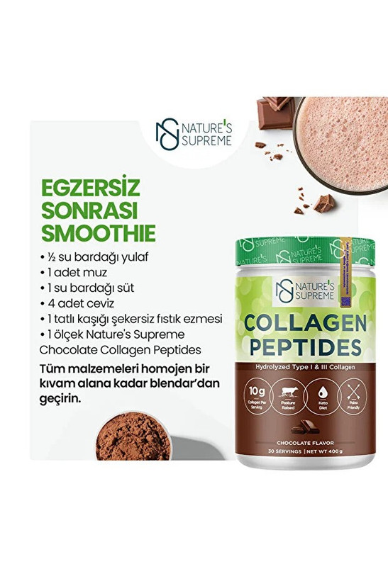 Nature's Supreme Collagen Peptides Powder 400 g