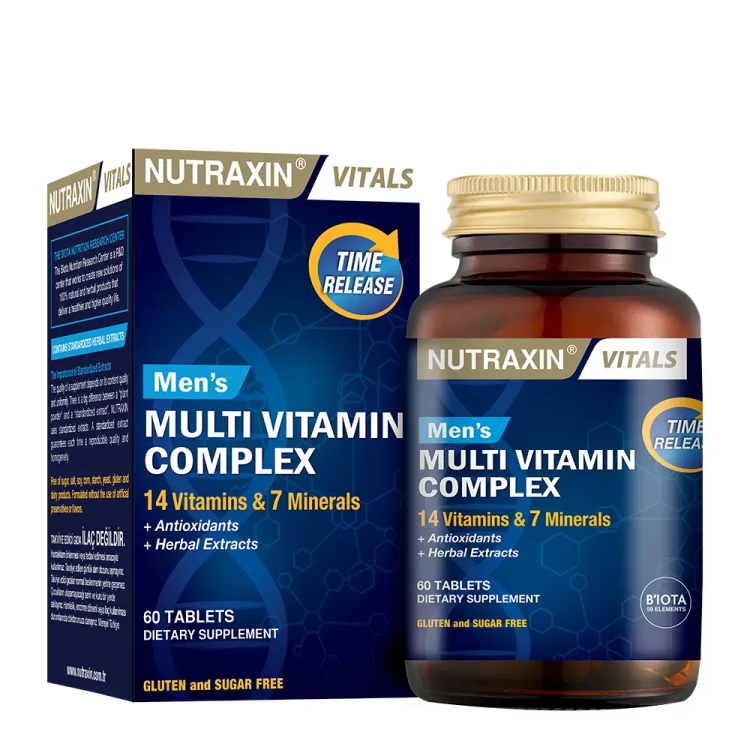 Nutraxin Multivitamin Complex Men's 60 Tablets